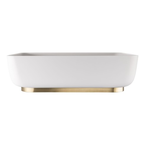 Abode Cava 450x350mm Tablet Basin - Chalk White | Basins | B