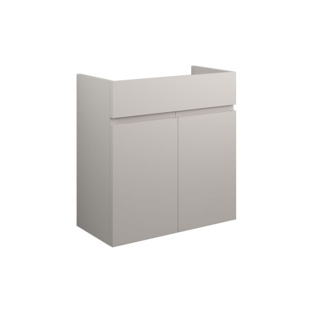 Bau 600mm Standard Basin Unit - Matt Dove Grey (Grey Cab) |