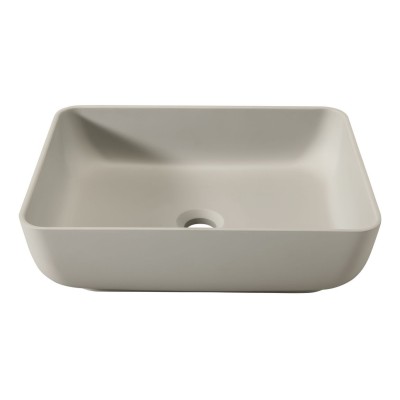 Abode Cava 450x350mm Tablet Basin - Pebble Grey | Basins | B