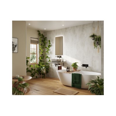 Abode Cava 450x350mm Tablet Basin - Pebble Grey | Basins | B 2