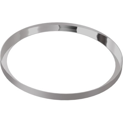 Abode Cava Round Basin Plinth - Chrome | Basins | BathroomKi