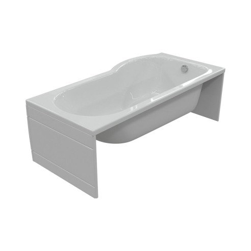 P-Shape Single End 1700x700-850x410mm 0TH Bath Only (LH) | B