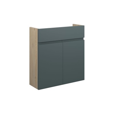Bau 600mm Slim Basin Unit - Matt Green Camo (Oak Cab) | Vani