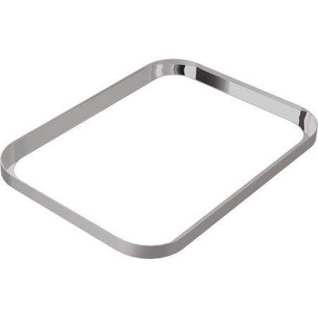 Abode Cava Tablet Basin Plinth - Chrome | Basins | BathroomK
