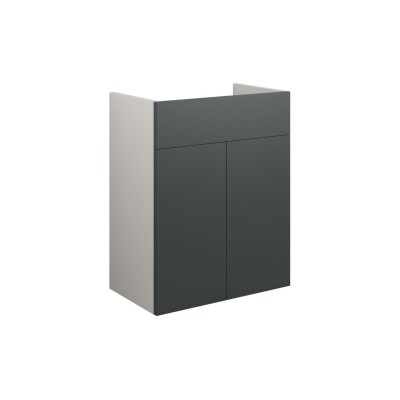 Envio 500mm Standard Basin Unit - Matt Graphite Grey (Grey C