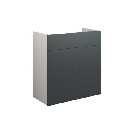 Envio 600mm Standard Basin Unit - Matt Graphite Grey (Grey C