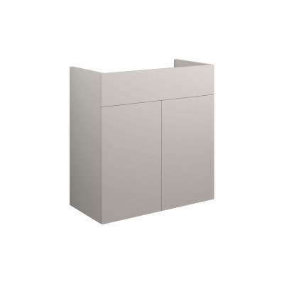 Envio 600mm Standard Basin Unit - Matt Dove Grey (Grey Cab)