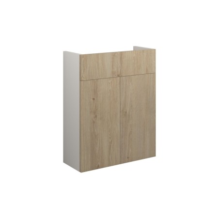 Envio 500mm Slim Basin Unit - Havana Oak (Grey Cab) | Vanity