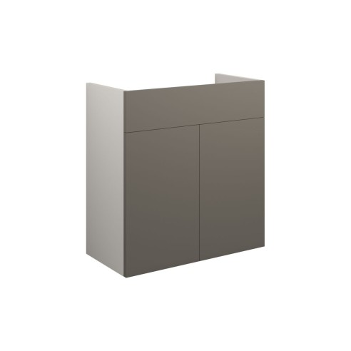 Envio 600mm Standard Basin Unit - Matt Stone (Grey Cab) | Va