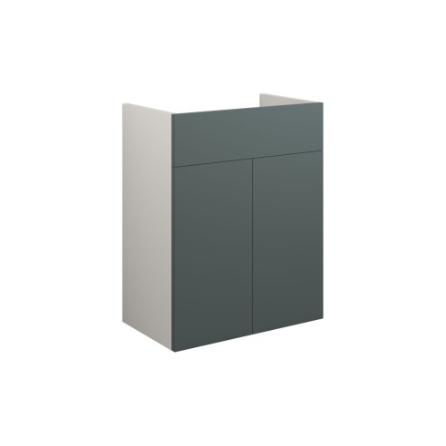 Envio 500mm Standard Basin Unit - Matt Green (Grey Cab) | Va