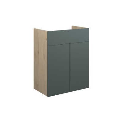 Envio 500mm Standard Basin Unit - Matt Green (Oak Cab) | Van