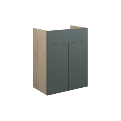Envio 500mm Standard Basin Unit - Matt Green (Oak Cab) | Van