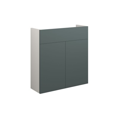 Envio 600mm Slim Basin Unit - Matt Green (Grey Cab) | Vanity