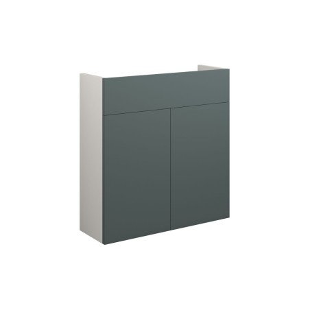 Envio 600mm Slim Basin Unit - Matt Green (Grey Cab) | Vanity