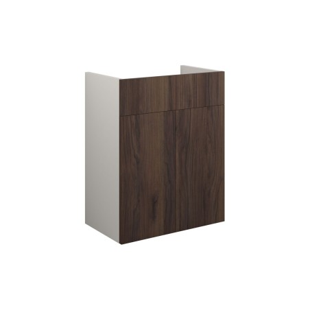 Envio 500mm Standard Basin Unit - Warm Walnut (Grey Cab) | V