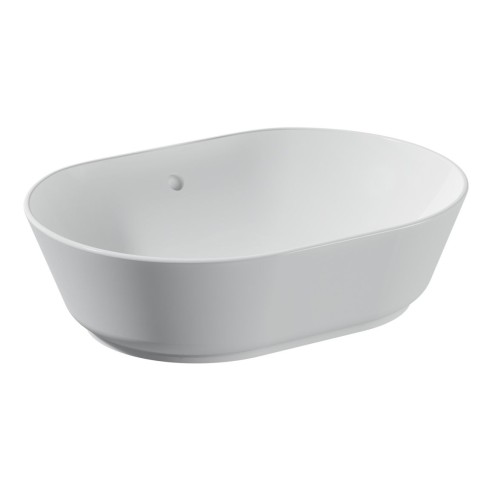 VitrA Geo 545x400mm 0TH Basin w/Overflow - White | Basins |