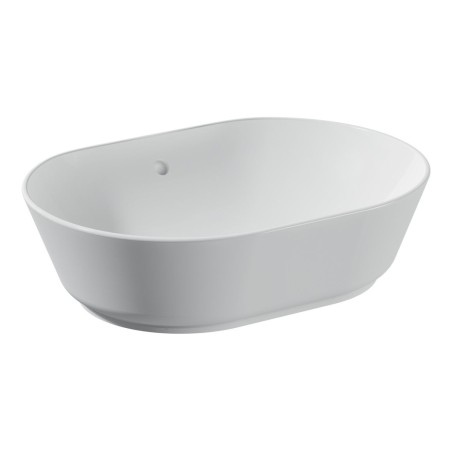 VitrA Geo 545x400mm 0TH Basin w/Overflow - White | Basins |
