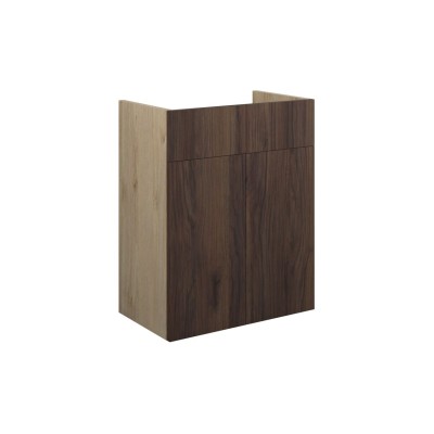 Envio 500mm Standard Basin Unit - Warm Walnut (Oak Cab) | Va