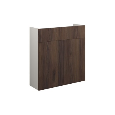 Envio 600mm Slim Basin Unit - Warm Walnut (Grey Cab) | Vanit