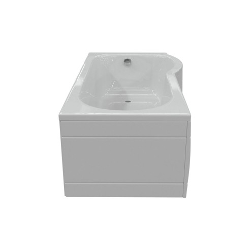 P-Shape Single End 1700x700-850x410mm 0TH Bath Only (RH) | B