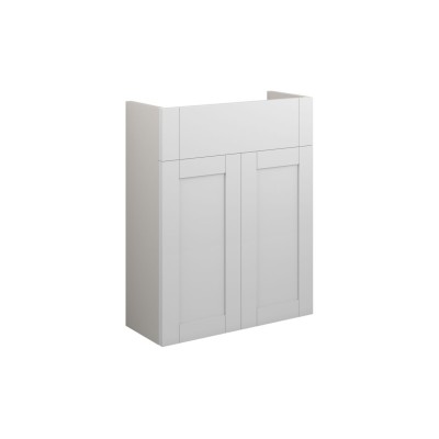 Anibel 500mm Slim Basin Unit - Matt White (Grey Cab) | Vanit