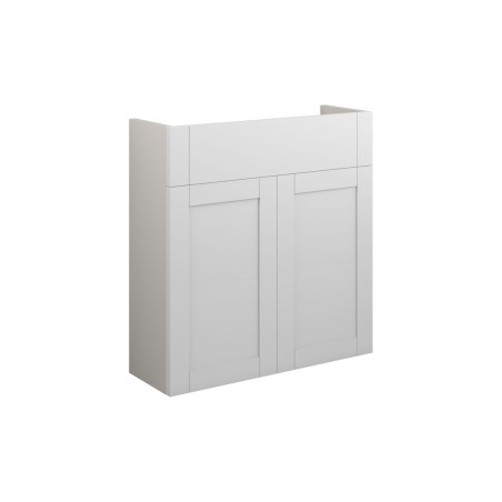 Anibel 600mm Slim Basin Unit - Matt White (Grey Cab) | Vanit