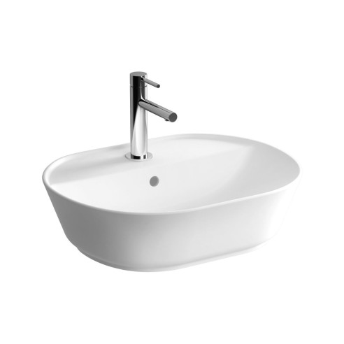 VitrA Geo 545x430mm 1TH Basin w/Overflow - White | Basins |