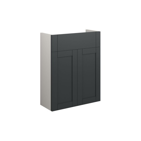 Anibel 500mm Slim Basin Unit - Matt Graphite Grey (Grey Cab)