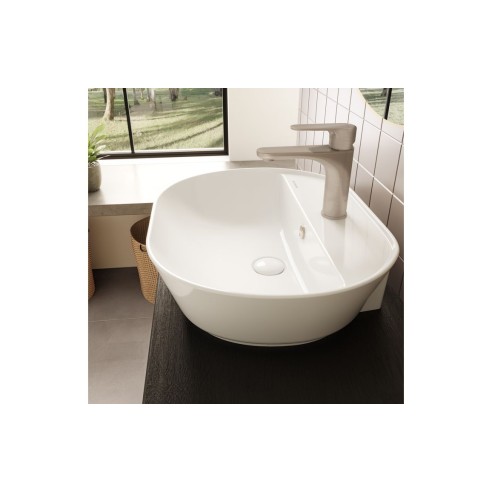 VitrA Geo 545x430mm 1TH Basin w/Overflow - White | Basins |