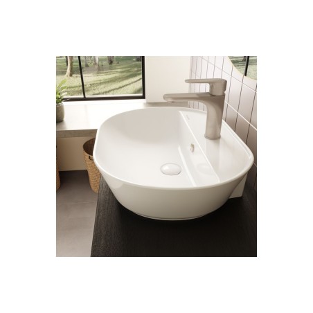 VitrA Geo 545x430mm 1TH Basin w/Overflow - White | Basins |