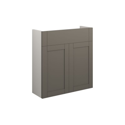 Anibel 600mm Slim Basin Unit - Matt Stone (Grey Cab) | Vanit