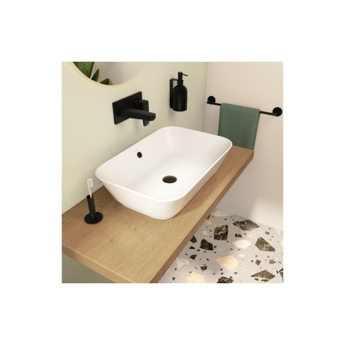 VitrA Geo 600x400mm 0TH Basin (No Overflow) - White | Basins