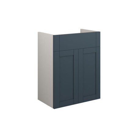 Anibel 500mm Standard Basin Unit - Matt Arley Blue (Grey Cab
