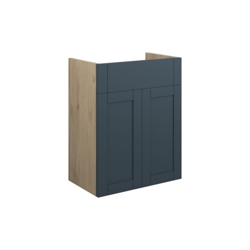 Anibel 500mm Standard Basin Unit - Matt Arley Blue (Oak Cab)