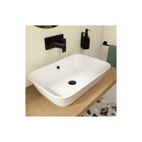 VitrA Geo 600x400mm 0TH Basin (No Overflow) - White | Basins