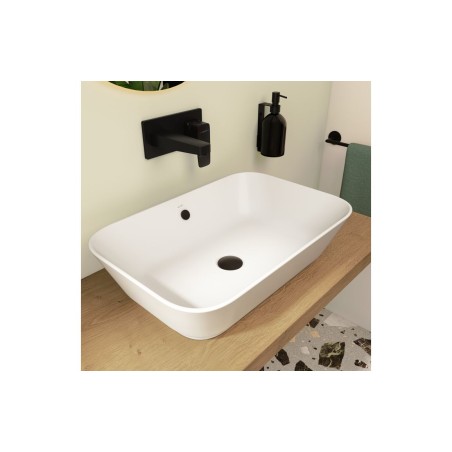VitrA Geo 600x400mm 0TH Basin (No Overflow) - White | Basins