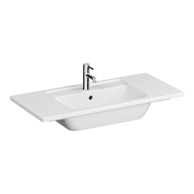 VitrA Integra 1000x465mm 1TH Vanity Basin w/Overflow - White