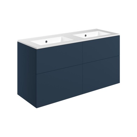 Sintra 1210mm Wall Hung 4 Drawer Basin Unit & 0TH Basin - Ma