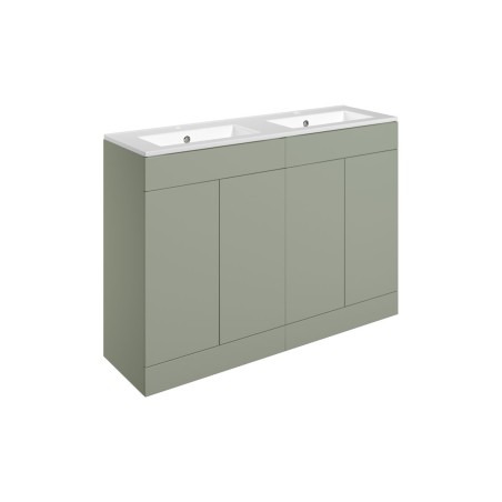 Sintra 1210mm Floor Standing 4 Door Basin Unit & 2TH Basin -