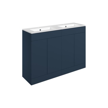 Sintra 1210mm Floor Standing 4 Door Basin Unit & 2TH Basin -