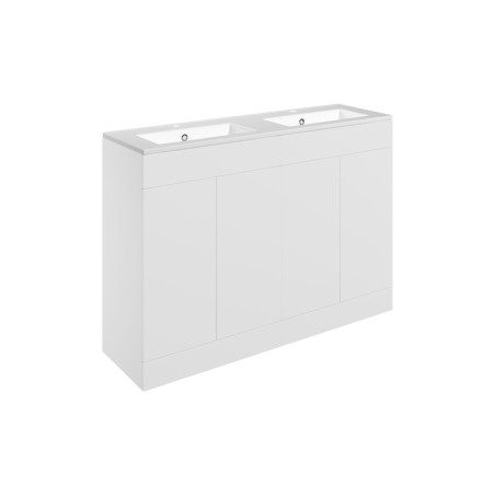 Sintra 1210mm Floor Standing 4 Door Basin Unit & 2TH Basin -