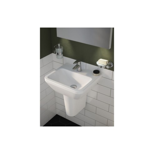 VitrA Integra 170x265mm Semi Pedestal Only - White | Basins