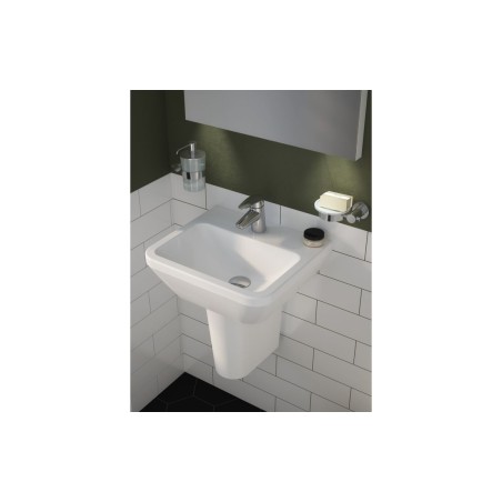 VitrA Integra 170x265mm Semi Pedestal Only - White | Basins