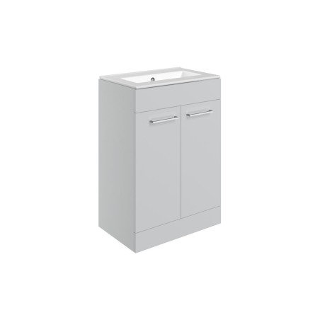 Valbom 610mm Floor Standing 2 Door Basin Unit & 0TH Thin Edg