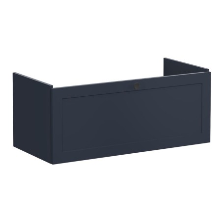 VitrA Root Classic 100cm 1 Drawer Slim Washbasin Unit - Matt