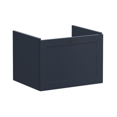 VitrA Root Classic 60cm 1 Drawer Washbasin Unit - Matt Dark