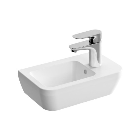 VitrA Integra 370x220mm 0TH Compact Basin w/Overflow (RH) -