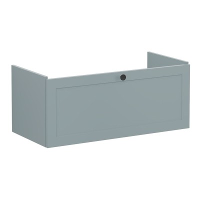 VitrA Root Classic 100cm 1 Drawer Slim Washbasin Unit - Matt
