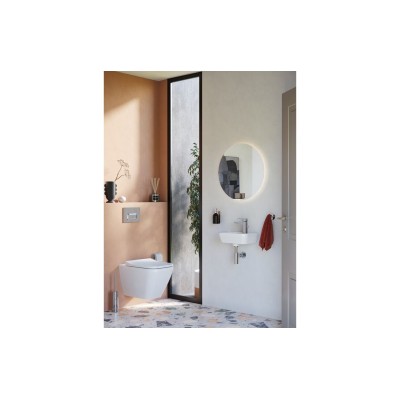 VitrA Integra 370x220mm 0TH Compact Basin w/Overflow (RH) - 2