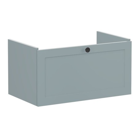 VitrA Root Classic 80cm 1 Drawer Washbasin Unit - Matt Fjord